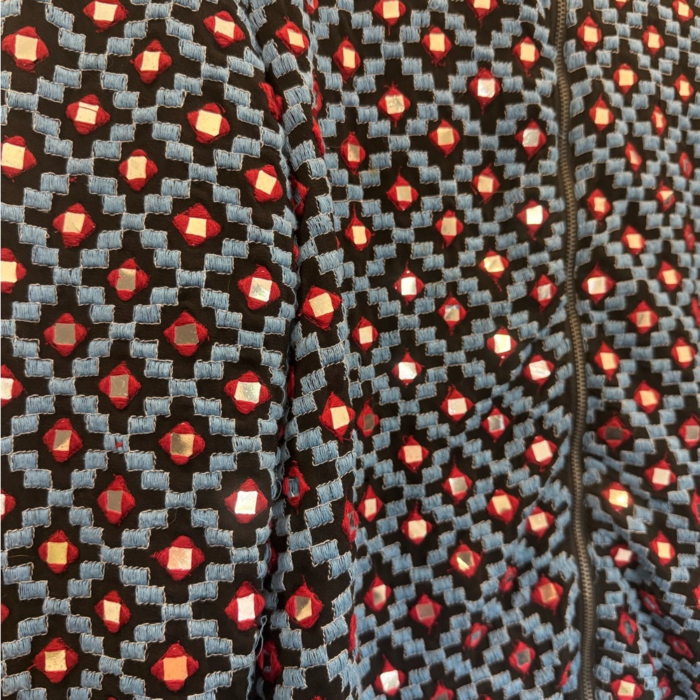 Zara Multicolor Geometric Jacket - image 2